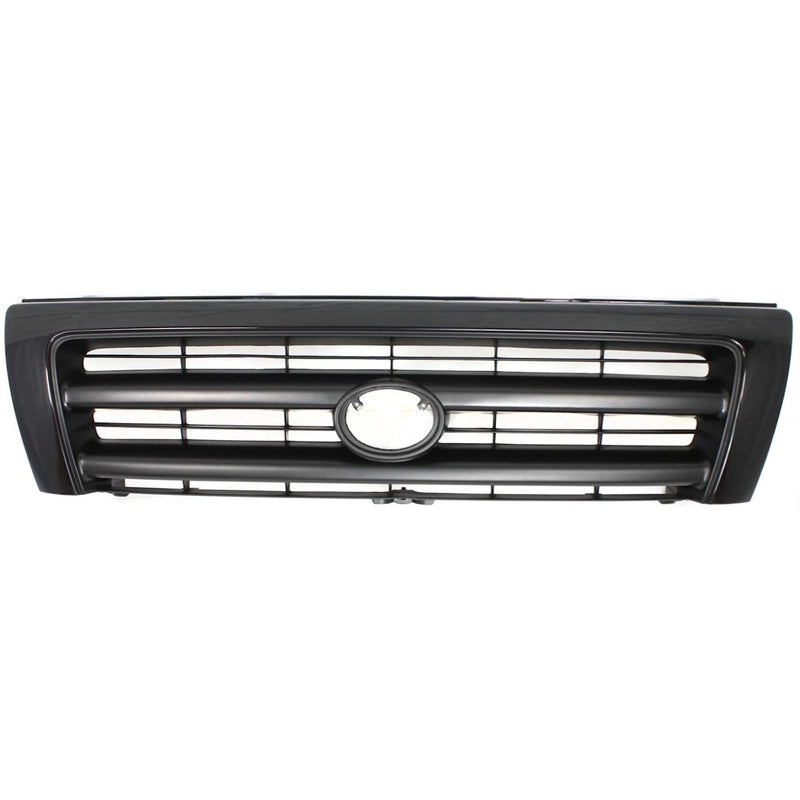 Grille For 1998-2000 Toyota Tacoma Plastic Black Shell