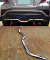 Toyota C-HR Rear Bumper Protector Cover Trim (2016-2023)