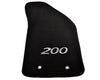 Chrysler 200 Convertible Black Tailored Carpets Floor Mats (2010-2014)