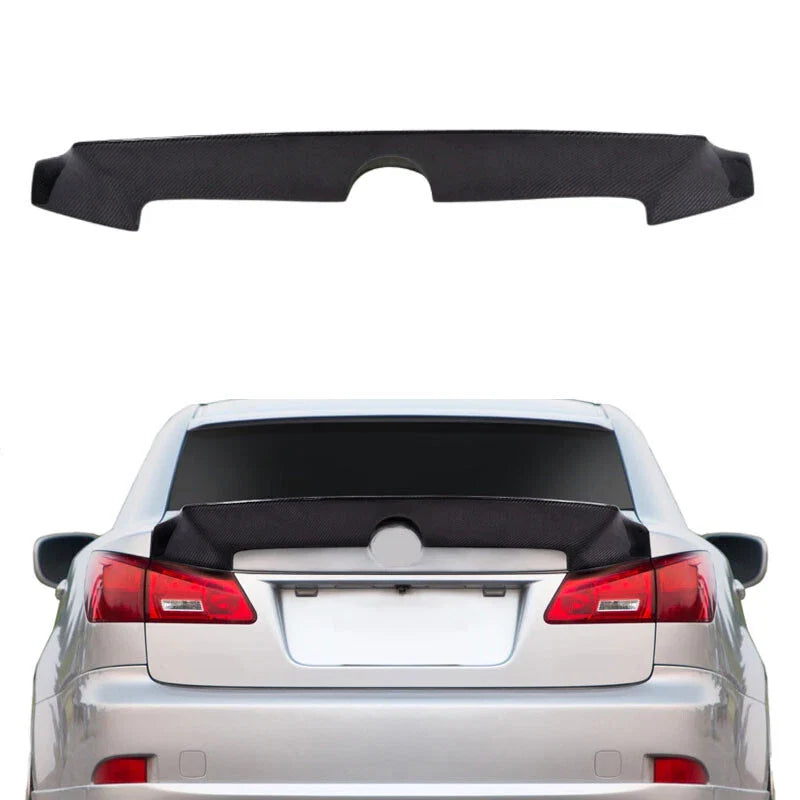Lexus IS250 IS350 XE20 Sedan 2005-2013 Carbon Fiber Rear Trunk Spoiler Wing