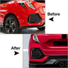 Honda Civic Hatchback Rear Bumper Brake Signal Tail Lights (2017-2022)