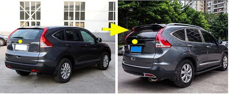 Honda CR-V 2012-2016 Factory Style Spoiler Wing ABS (2012-2016)