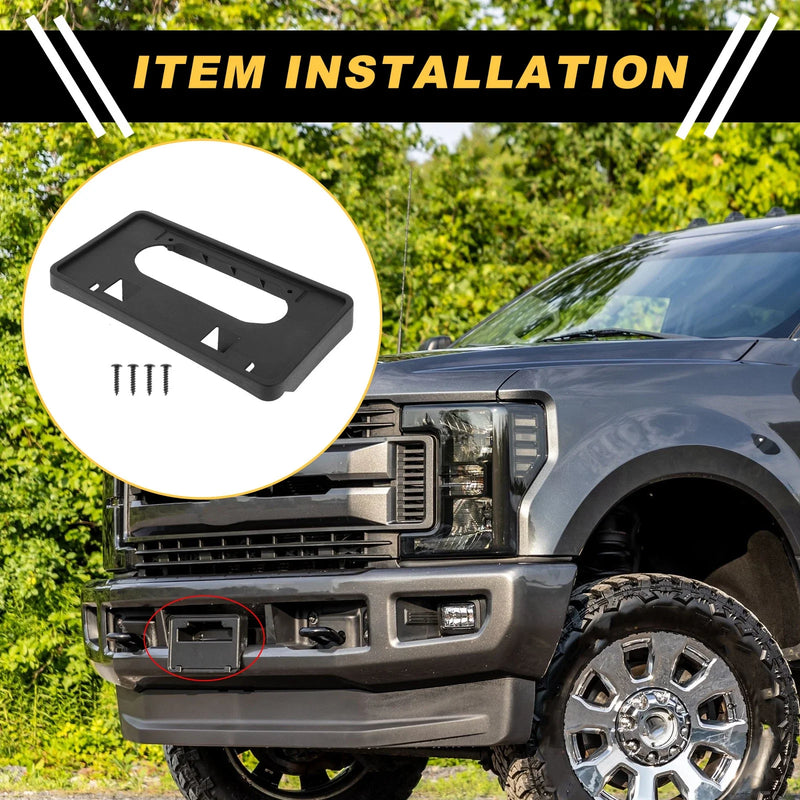 Ford F-150 Front Bumper License Plate Bracket (2009-2014)