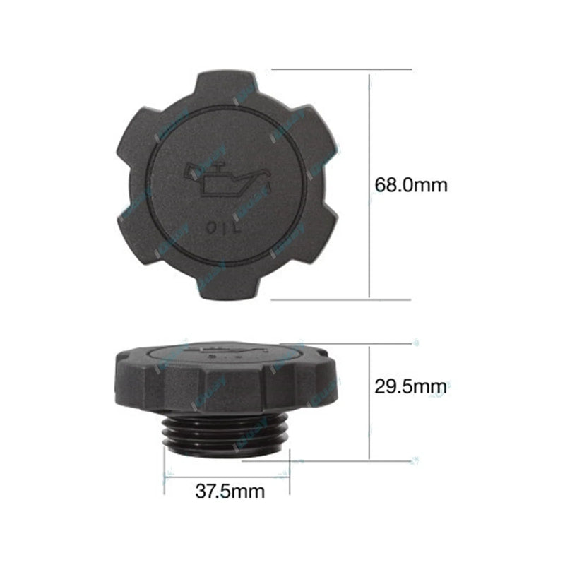 Toyota Landcruiser Prado KDJ121W 3.0L 1KD-FTV Engine 02~05 Oil Filler Cap
