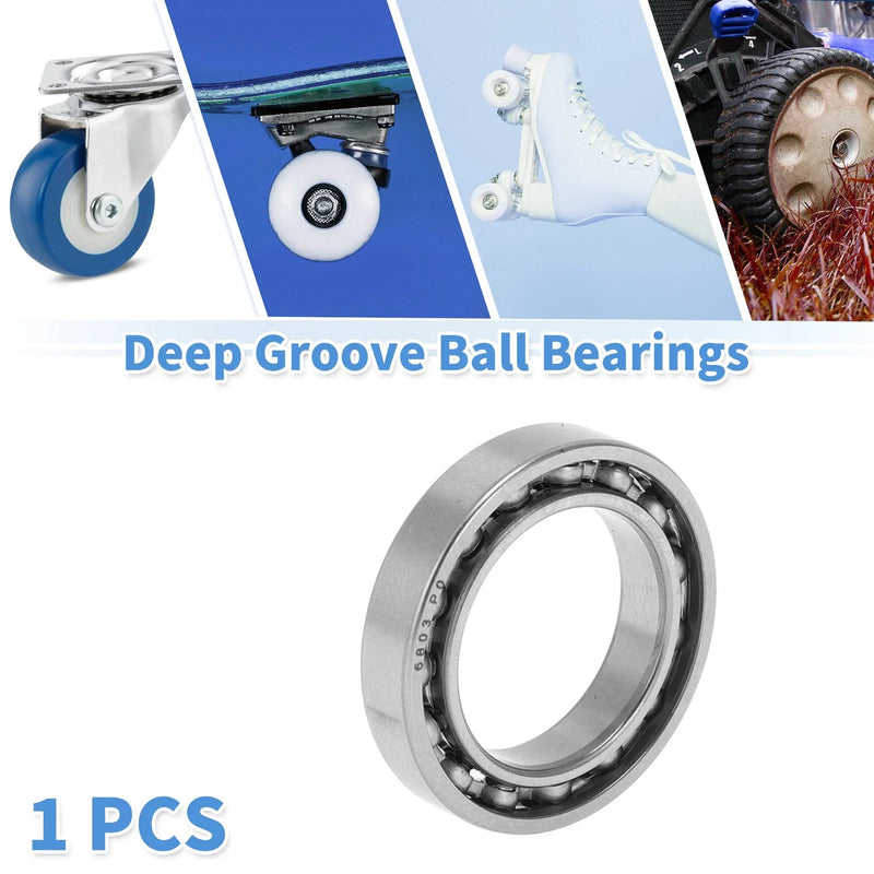 Deep Groove Ball Bearings 17x26x5mm 1 Pc Scooter Skateboard Wheel
