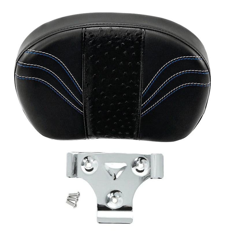 Harley Touring Road Glide Street Glide Black Passenger Backrest (2014-2023)