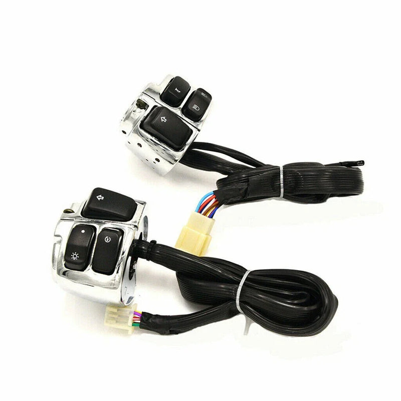 Harley Chrome Handlebar Control Switch Wiring Harness