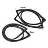 Windshield Rubber Weatherstrip F+R w/o Molding Fits Datsun Bluebird 510 D12