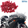Motorcycle Car 50pcs M6 x 30mm Hex Socket Fastener Bolts