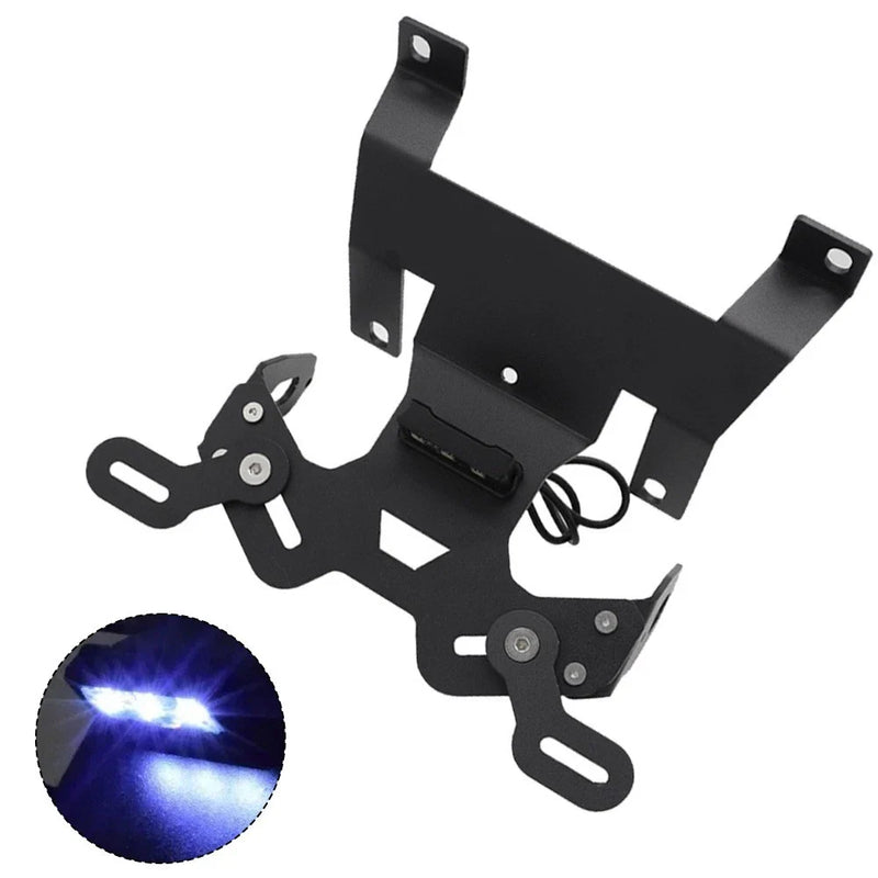 Honda CB125R CB150R CB300R Compact License Plate Holder LED (2018–2022)