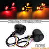 Harley Dyna Softail Sportster Black LED Turn Signal Light (2004-2023)