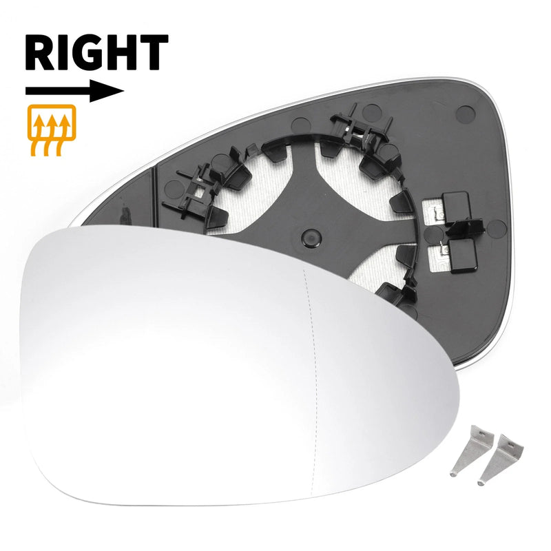 Porsche Macan Right Side Heated White Mirror Glass (2014-2018)