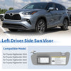 Toyota Highlander Left Side Sun Visor (2014–2016, 2019)