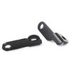 Harley Motorcycle Black Fork Clamp Turn Signal Light Mount
