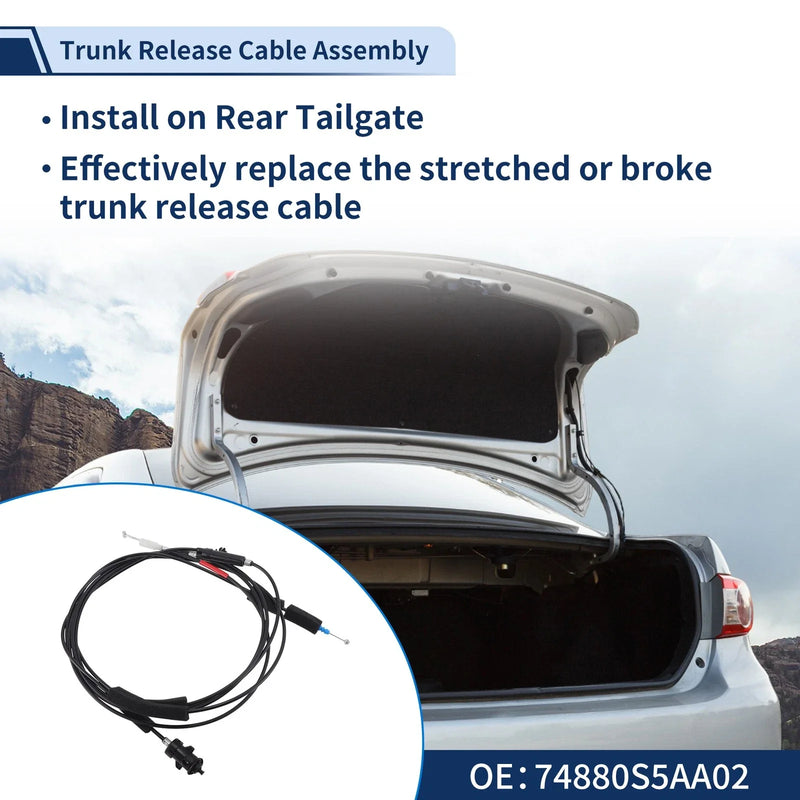 Honda Civic Trunk Lid Release Cable (2001-2005)
