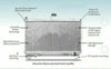 Mitsubishi Lancer Evolution EVO 7 Aluminium Radiator (2001-2007)