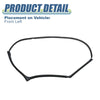 Jeep Wrangler Window Glass Seal (2007-2018)