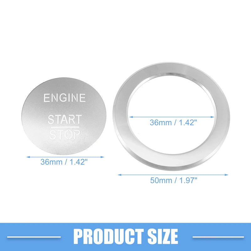 Mercedes-Benz B C GLC GLA Engine Start Stop Button Cover (2015-2023)