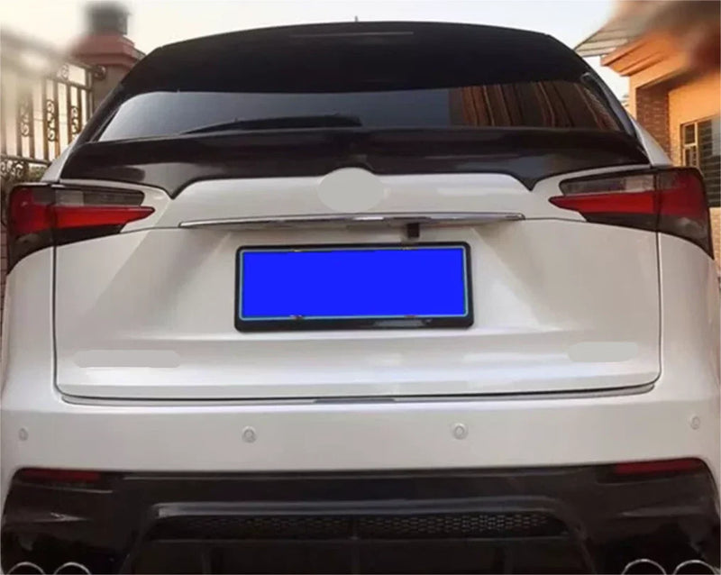 Lexus NX200T NX300H 2015-2017 Glossy Black Rear Mid Spoiler Wing