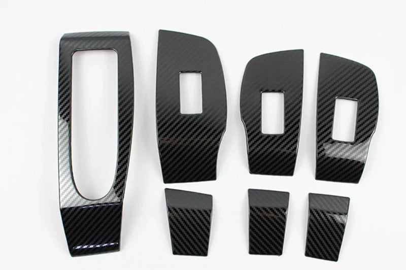Mazda CX-30 Carbon Fiber Window Lift Panel Switch Cover Trim (2020-2023)