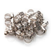 Stainless Steel Clips Drive Hose Clamps Silver Accessories