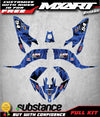 Yamaha Raptor 250 2008-2013 - Decals & Stickers Graphics Kit