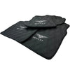 Bentley Continental GT (2004-2017) - Hand Made Set Black Leather Floor Mats