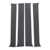 GMC Canyon (2004 - 2012) Carbon Fiber 4pcs Door Pillar Window Trim