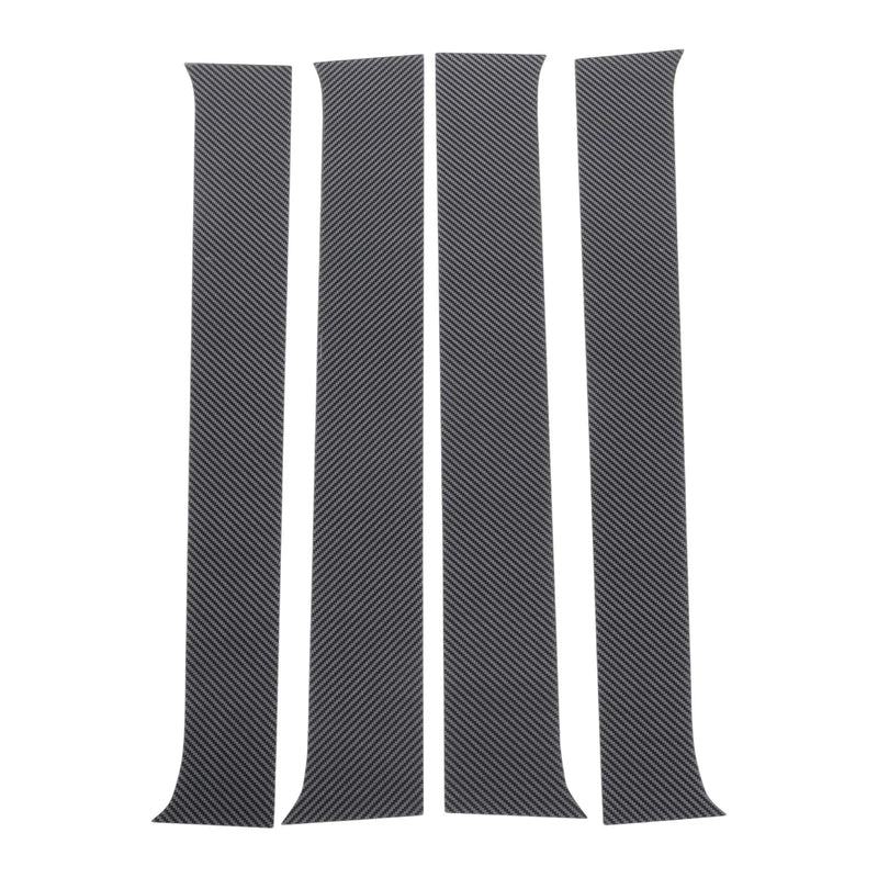 GMC Canyon (2004 - 2012) Carbon Fiber 4pcs Door Pillar Window Trim