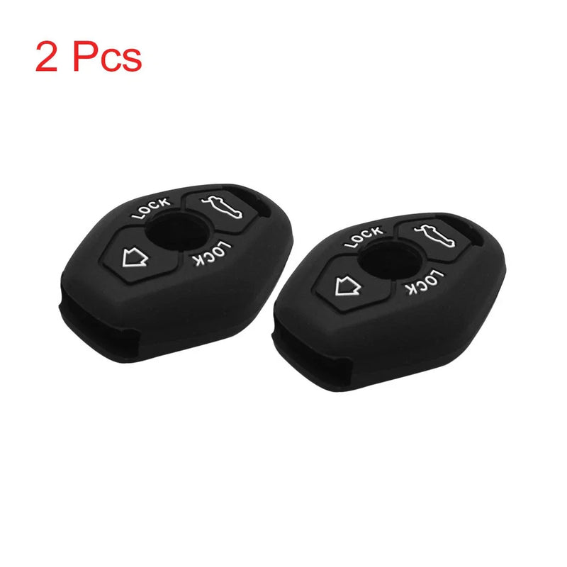 BMW Black Silicone 2 Button Remote Key Cover
