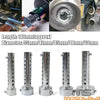 Motorcycle Steel Insert Exhaust Muffler Pipe 35/42/45/48/60mm
