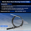 Marine Boat Rack Black 23 Ft Steering Control Cable