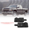 Chevy GMC Yukon Silverado Sierra 2 x Door Lock Knobs Black (2007-2013)
