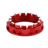 MV Agusta F3 F4 675 800 1000 Rush F2 M48 Rear Wheel Lug Nut (2) Red (2012-2023)