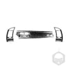 BMW Z4 E85 2003-2008 Soft Carbon Fiber Dashboard & Side Air Vent Cover Trim