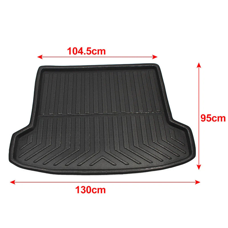 Hyundai Tucson Black Rear Trunk Tray Cargo Boot Liner Mat (2022-2024)