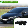 Honda Odyssey (2009-2014) Sun Protector Pad Black Blue Dashboard Cover Mat