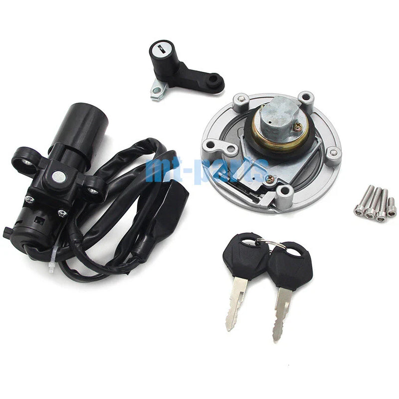 Yamaha YZF R25 R3 Fuel Gas Cap Ignition Key Switch Seat Lock Set (2015-18)