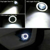 Car 2.5 Inch COB LED Fog Light Projector with Angel Eyes