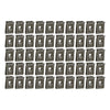 Car Bumper Inner Fender 50PC U-Type Groove Clips Fastener Retainers