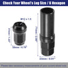 Honda, Chevy, Nissan M12x1.5 Car Wheel Hub Lug Nuts 2 x