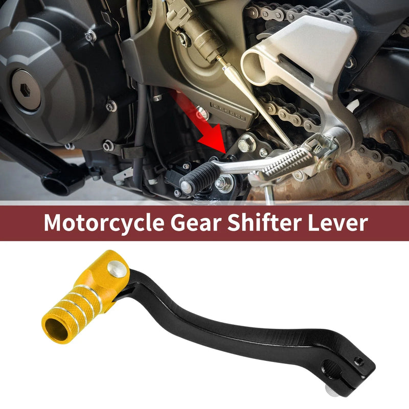 Kayo T6 Gold Tone 1 Pc Folding Gear Shifter Lever
