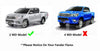 Toyota Hilux 1kdM70 M80 (2015-2017) 2 x 2WD Guards Rear Mud Flap