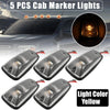 Chevy K2500 5 x Cab Marker Light Clear Cover Yellow (1998-2000)