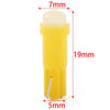 Car Dashboard Gauge T5 Yellow Indicator 1 SMD Light Bulbs (Various Years)
