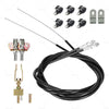 Wilwood 330-9371 Rear Parking Brake E-Brake Cable (Fits Various Models)