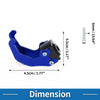 Motorcycle Handlebar Hook / Helmet Claw Shaped Aluminum Alloy Blue