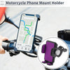 Motorcycle Motorcycle Phone Mount Holder 4.7-7.2" Handlebar Mount
