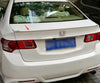 Acura TSX CU1 CU2 Accord Pearl White Rear Boot Spoiler (2009-2014)