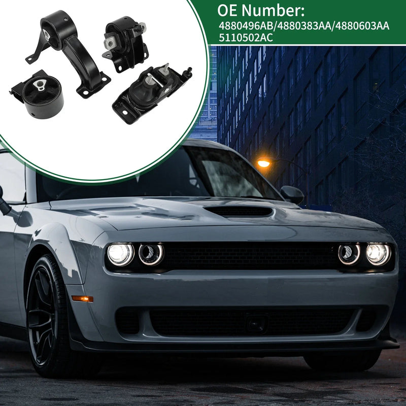 Chrysler Town & Country Engine Motor Trans Mount Set (2008-2010)